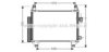 AVA QUALITY COOLING TO5407D Condenser, air conditioning